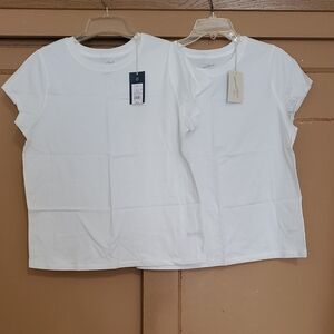 Universal Thread White Short Sleeve Tees